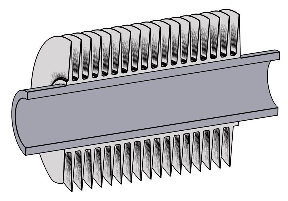 EXTRUDED FIN TUBE