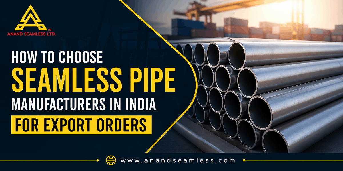 How to Choose Seamless Pipe Manufacturers in India for Export Orders