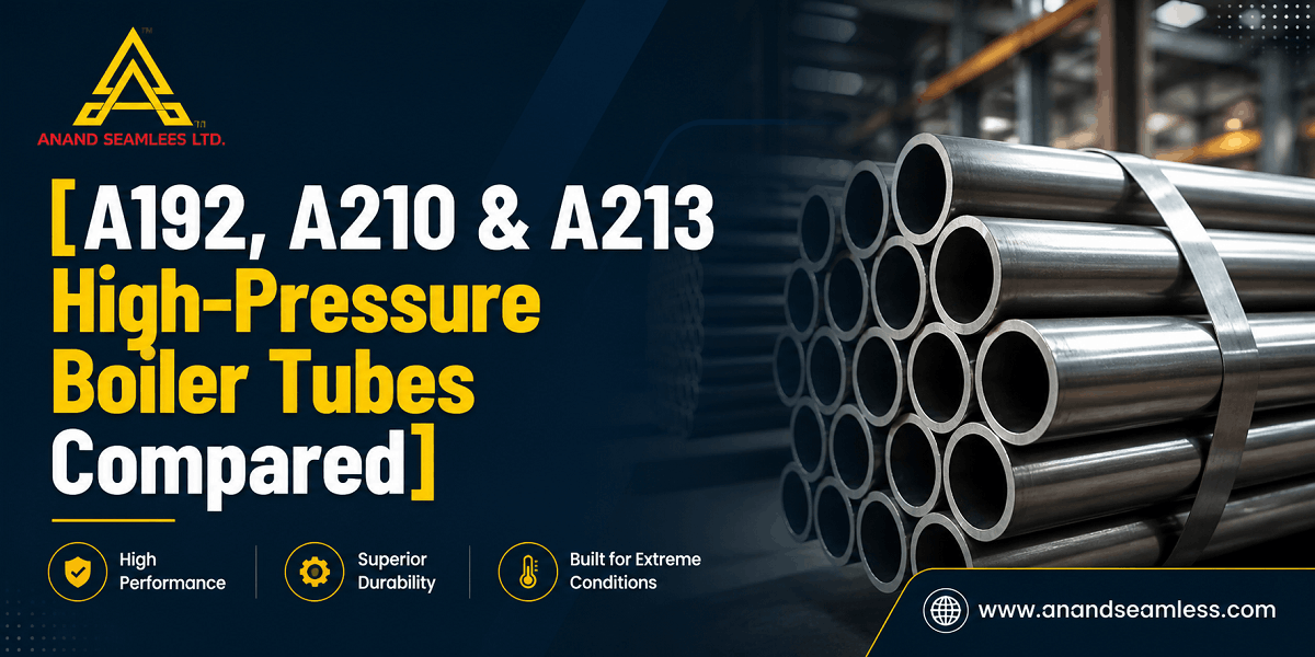 A192, A210 & A213 High-Pressure Boiler Tubes Compared