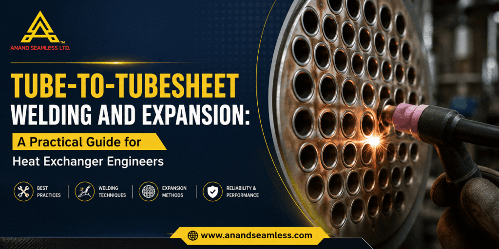 Tube-to-Tubesheet Welding and Expansion: A Practical Guide for Heat Exchanger Engineers